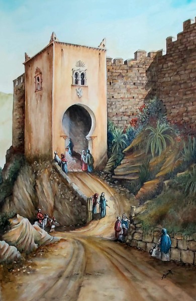 Puerta de Granada, Alhama de Granada, Circa 15th century.